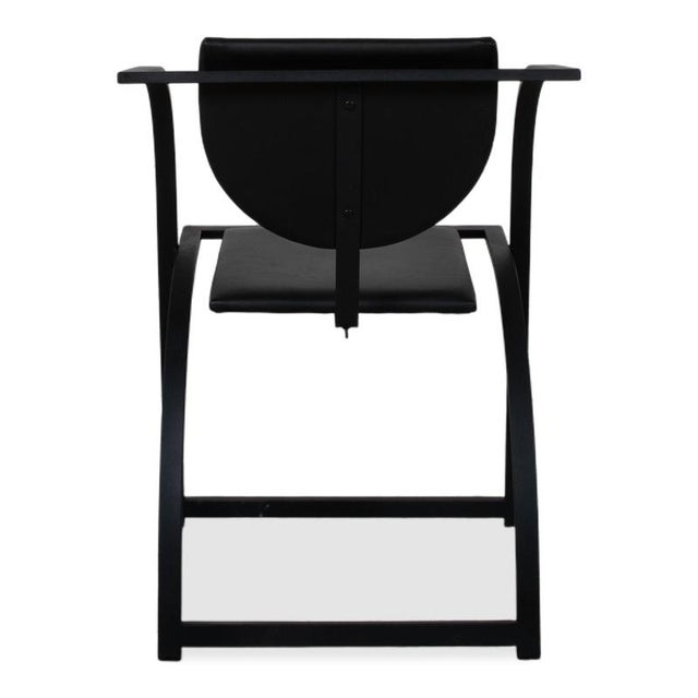 Black Leather Cosinus Chairs from KFF, Set of 6 For Sale - Image 15 of 18
