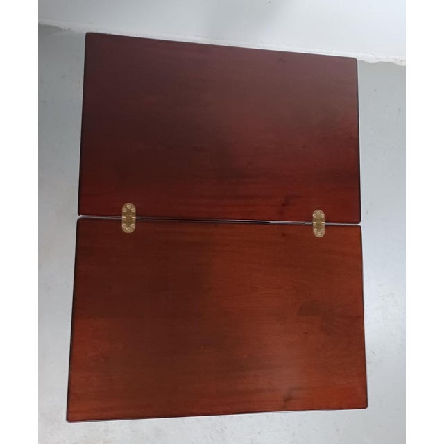 Fully Restored Rungstedlund Mahogany Multifunctional Side Table by Ole Wanscher, 1960s For Sale - Image 10 of 12