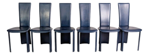 Italian Handmade Chairs by Psyra for Frag, 1980s, Set of 6