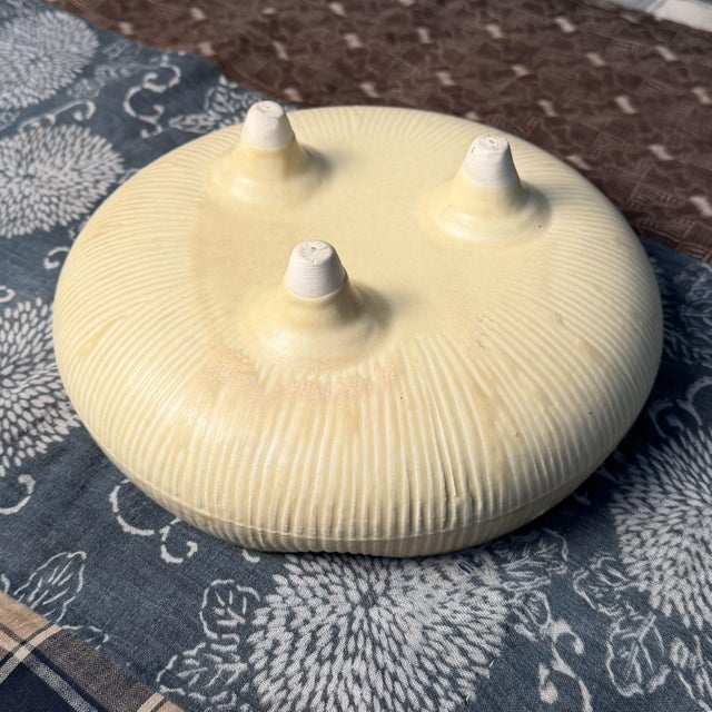 Vintage Ceramic Ikebana Bowl, 1980s For Sale - Image 10 of 11