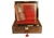 Victorian Rosewood Writing Slope with Brass and Leather Inlay, UK, 1880, Set of 5 For Sale - Image 9 of 13