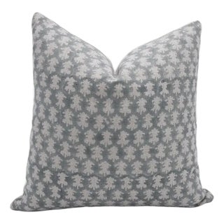 Fabdivine Cushion Cover 14x20 Inch Linen, Floral Print Design- Taraz For Sale