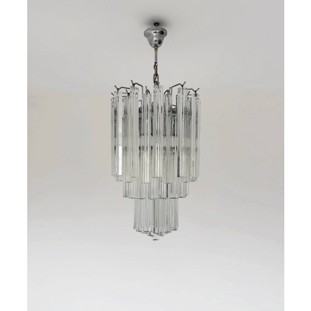 Venini Murano Glass Pendant Light from Venini, 1960s For Sale - Image 4 of 4