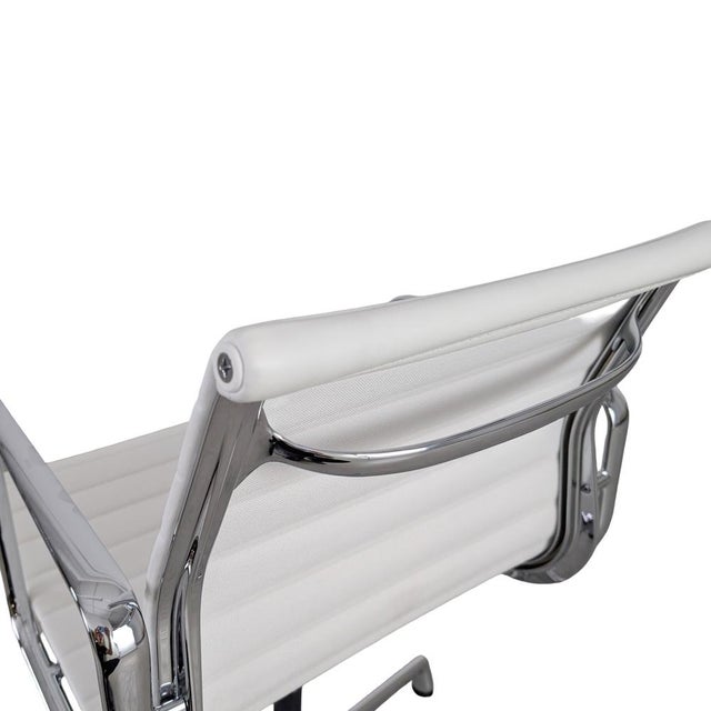EA 108 Chair in Leather by Charles & Ray Eames for Vitra For Sale - Image 9 of 11