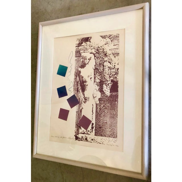 Abstract Miami Memory by A. Beau Siegel Serigraph For Sale - Image 3 of 8