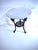 Vintage English Victorian Cast Iron Table With Marble Top For Sale - Image 4 of 6