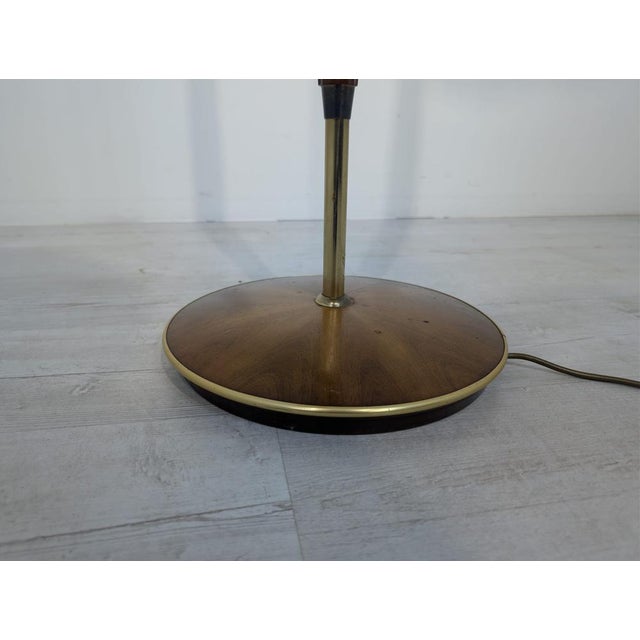 Danish Teak Floor Lamp with Brass, 1960s For Sale - Image 12 of 18