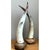 Vintage Horn and Wood Accent Lamps - Pair For Sale - Image 9 of 12