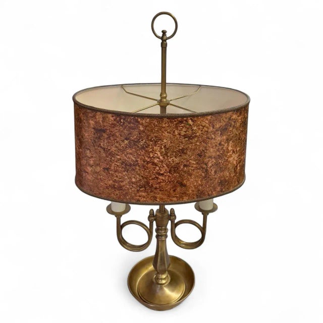 Frederick Cooper Mid-20th Century Bouillote Style Table Lamp by Frederick Cooper For Sale - Image 4 of 10