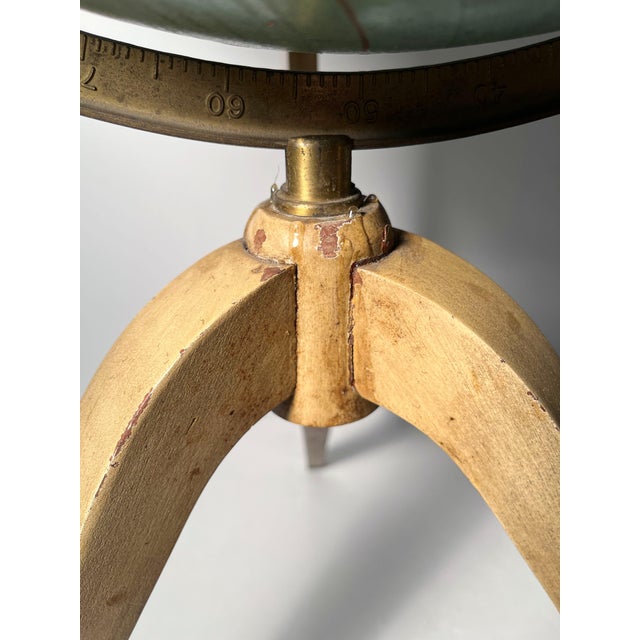 Mid Century Rand McNally Globe by Edward Wormley / Dunbar For Sale - Image 9 of 9