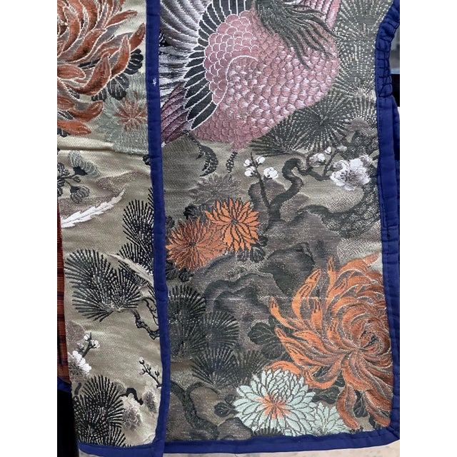 Japanese Ceremonial Brocade Jinbaori Vest Jacket For Sale - Image 18 of 18