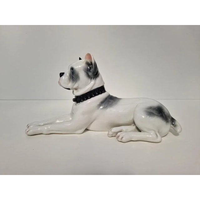 Ceramic Porcelain Molosser Figure from Pfeffer Gotha, Thuringia, 1934 For Sale - Image 7 of 7