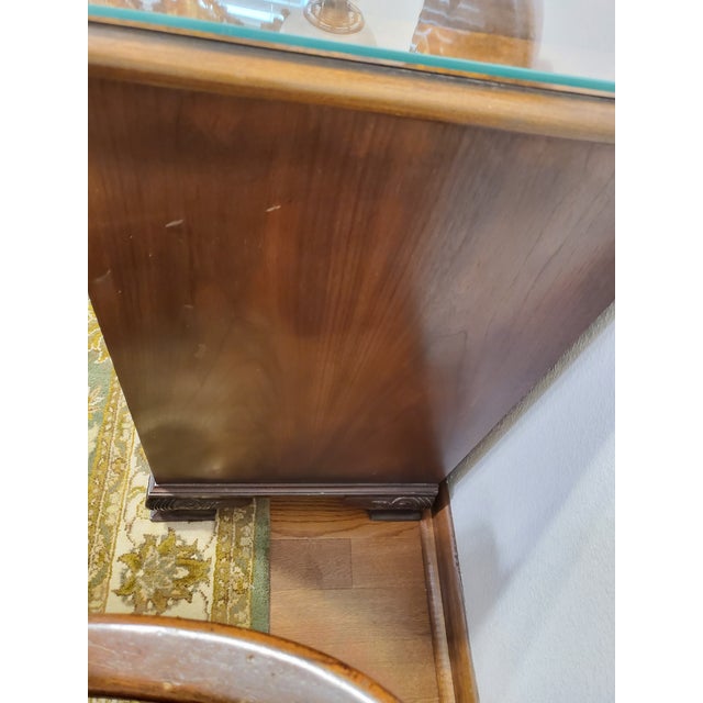 Wood Baker Historic Charleston Bachelor Chest and Mirror - Set of 2 for $900 For Sale - Image 7 of 9