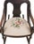 Wood Antique American Carved Wood Rocking Chair With Needlepoint Seat For Sale - Image 7 of 18