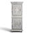 Henry II Carved Grey Oak Cabinet For Sale - Image 10 of 10