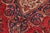 Shabby Chic Persian Vintage Kashan Red/Brown Wool Rug - 9'0'' X 11'10'' For Sale - Image 3 of 10