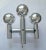 Nice style of lighting. Wear consistent with age and use. This piece is attributed to the mentioned designer/maker. It has...
