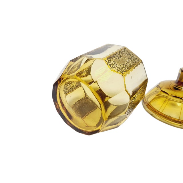 Art Deco Oroplastic Candyer from Moser, Czechoslovakia, 1930s For Sale - Image 14 of 18