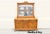 Lexington Victorian Sampler Oak Triple Dresser With Mirror For Sale - Image 13 of 13