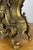Rococo Vintage French Brass Ornate Cherub Mantel Clock For Sale - Image 3 of 13
