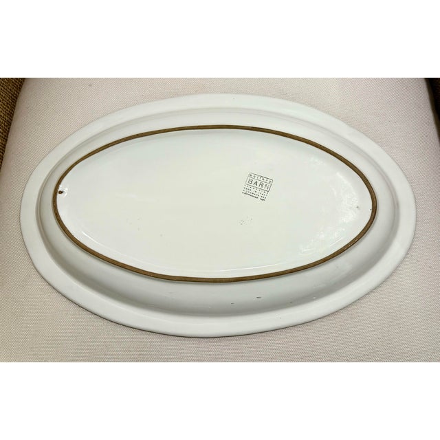 Pottery Barney Sunnyside Ceramic Platter For Sale - Image 10 of 10