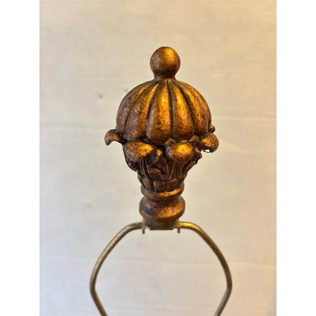 Chinoiserie Early 19th Century Chinoiserie Blue and White Table Lamp From Hong Kong For Sale - Image 3 of 9