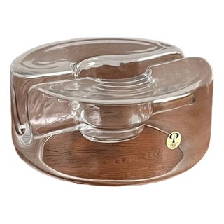 Vintage German Glass Ashtray from Peill & Putzler, 1970s For Sale