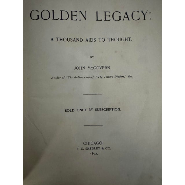 This book is a 1892 illustrated historical book written by John McGovern. It features thematic essays on world history,...