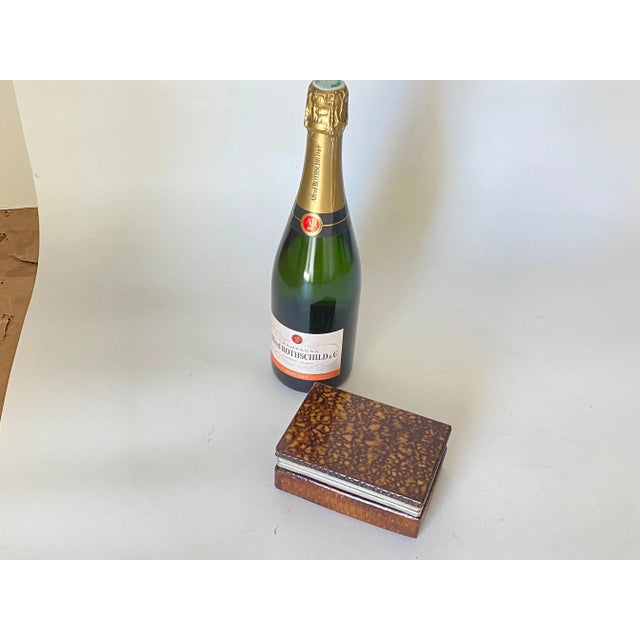 Onyx Box in Brown, Italy, 1970s For Sale - Image 6 of 7