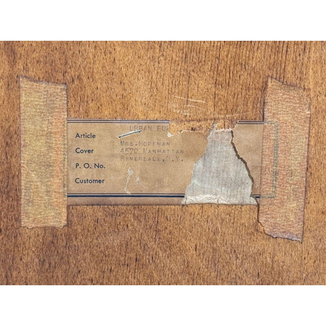 Edmond J Spence, Dresser, Burled Maple, Bentwood, Sweden, 1960s For Sale - Image 9 of 13