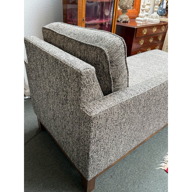 Black C & L Design Contemporary Chaise Lounge For Sale - Image 8 of 12