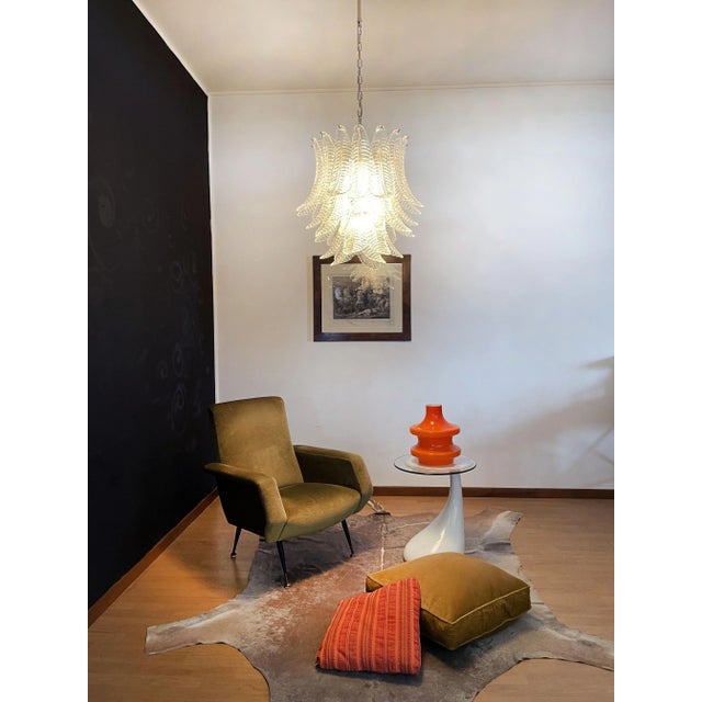 Italian Murano Glass Chandelier, 1972 For Sale - Image 17 of 18