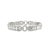 Late 20th Century Vintage Style 18k White Gold 5.05ctw Diamond Art Deco Cocktail Link Bracelet For Sale - Image 5 of 8