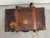 This is an extremely rare well-worn early 20th Century Moynat leather travel trunk/suitcase with several early cruise line...