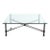 1970s Ilana Goor Signed 1/100 Brutalist Rebar Coffee Table With Bronze Birds For Sale