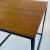 Wood Late 20th Century Wood & Steel Cube Table Minimalist Poul Kjaerholm Style For Sale - Image 7 of 9