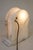 1920s Rare French Art Nouveau J. B. Hirsch Carved Alabaster Marble Bronze Table Lamp For Sale - Image 10 of 13