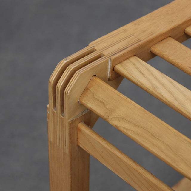 Postmodern Constructivist Chairs, Netherlands, 1980s, Set of 2 For Sale - Image 10 of 11