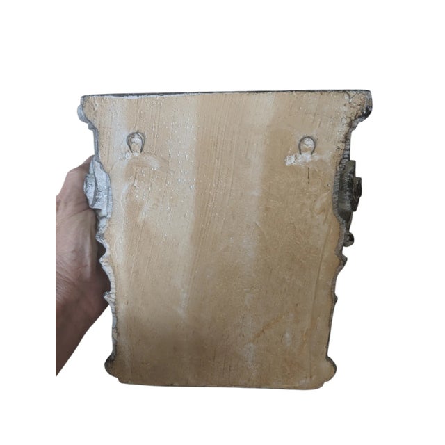 Vintage Neoclassical Corinthian Capital Column Decorative Wall Brackets- A Pair For Sale - Image 11 of 12
