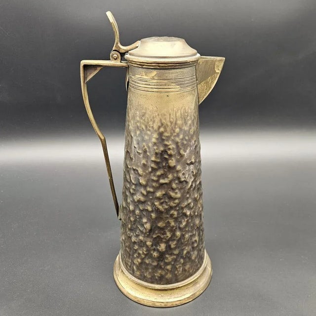 Art Nouveau Copper Jug ​​from Carl Deffner, 1890s For Sale - Image 6 of 6