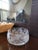 Vintage Crystal Cut Round Bowl For Sale - Image 9 of 12