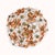 Clear and Peach Crystal Floral Ceiling Light For Sale - Image 6 of 7