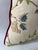 Textile Embroidered Floral 18” Feather/Down Pillows - A Pair For Sale - Image 7 of 8