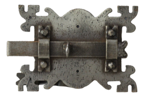 Wrought Iron Door Lock, 1950s