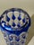 Art Deco Blue Overlay Cut Crystal Vase by Carl Meltzer for Haida, 1915 For Sale - Image 9 of 18