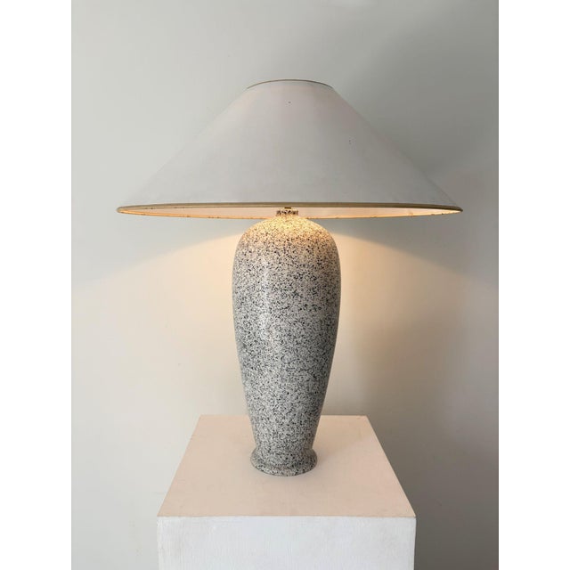 Postmodern Tall Postmodern Ceramic Lamp, Italy, 1980s For Sale - Image 3 of 15