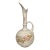 Antique Hand Painted Made in England W & E Corn Royale Porcelain Ewer-Pitcher For Sale