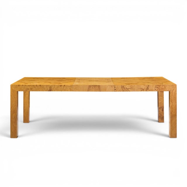 Milo Baughman for Thayer Coggin Mid Century Dining Table With 2 Leaves For Sale - Image 10 of 13
