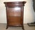 Antique small mahogany display cabinet. Small single-door display cabinet. Antique. Period: second half of the 19th...