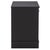 Shafa Side Table in Black / Brass For Sale - Image 9 of 10
